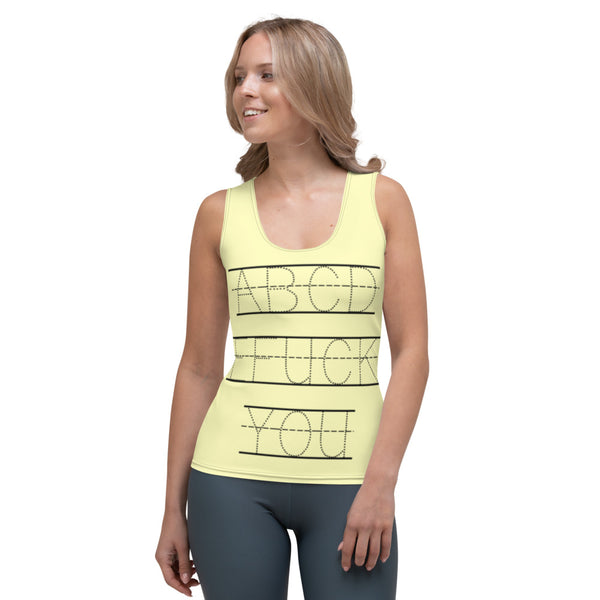 Women's 'AbcdeFUCKYOU' Tank Top