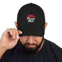 Distressed 'Pizza Slut' Hat