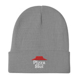 Knit 'Pizza Slut' Beanie
