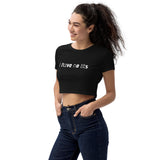 'I Have No Tits' Organic Crop Top