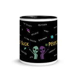'People Suck' Mug with Color Inside