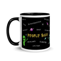 'People Suck' Mug with Color Inside