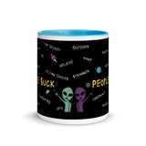 'People Suck' Mug with Color Inside
