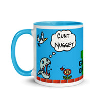 'Twat Waffle Cunt Nugget' Mug with Color Inside