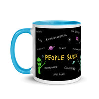 'People Suck' Mug with Color Inside