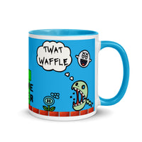'Twat Waffle Cunt Nugget' Mug with Color Inside