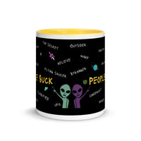 'People Suck' Mug with Color Inside
