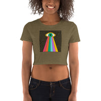 'Eye Beam' Crop Tee