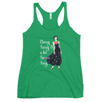 'Classy Sassy & a bit Smart Assy' Women's Racerback Tank