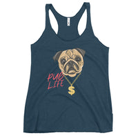 'Pug Life' Women's Racerback Tank