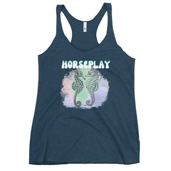 'Horseplay' Women's Racerback Tank