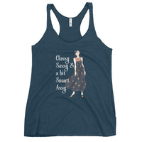 'Classy Sassy & a bit Smart Assy' Women's Racerback Tank