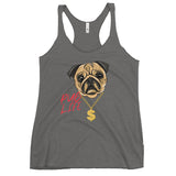 'Pug Life' Women's Racerback Tank