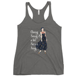 'Classy Sassy & a bit Smart Assy' Women's Racerback Tank