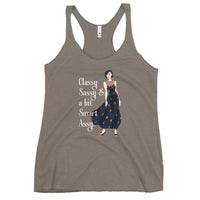 'Classy Sassy & a bit Smart Assy' Women's Racerback Tank