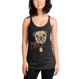 'Pug Life' Women's Racerback Tank