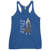 'Classy Sassy & a bit Smart Assy' Women's Racerback Tank