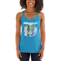 'Horseplay' Women's Racerback Tank